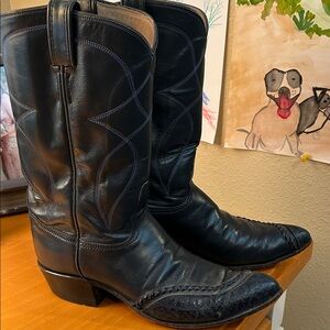 Rare vintage 60’s Tony lama gold label Cowboy Boots 6.5